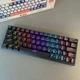Беспроводная клавиатура игровая TWolf T30 LED Version Blue Switch клавиатура механическая (Черная) - изображение 2