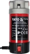 Pompa do wypompowywania oleju YATO z akumulatora 12 V 100 W 2-4 l/min z wężem i końcówkami YT-07140 (5906083097843) - obraz 3