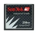 Карта памяти Compact Flash SanDisk Industrial Grade CF 256 Mb - изображение 1