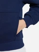 Детская теплая толстовка на флисе с капюшоном для мальчика Nike K Nsw Club Flc Hd Fz Ls Lbr FD3004-410 128-137 см Темно-синяя (196607240878) - изображение 5