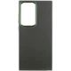 Кожаный чехол Epik Bonbon Leather Metal Style для Samsung Galaxy S23 Ultra Зеленый / Army green - изображение 1