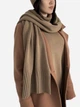 Шарф женский ARTKNIT Sofia Wool 38229 Ореховый (4823093427631) - изображение 5