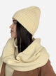 Шарф женский ARTKNIT Sofia Wool 38228 Сливочный (4823093427648) - изображение 4