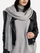 Шарф женский ARTKNIT Sofia Wool 38230 Серый (4823093427624) - изображение 6