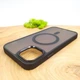 Чехол HOCO Smoke case Matte with MagSafe для iPhone 12/12 Pro Black - изображение 3