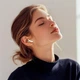 Наушники беспроводные Bluetooth HOCO Glory true wireless BT headset EW70 |BT5.5, 35/300mAh, 6h| gold - изображение 3