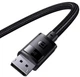 Кабель Baseus High Definition Series DP 8K to DP 8K Adapter Cable 1.5m B00633706111-01 Black - изображение 5
