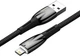 Кабель Baseus Glimmer Series Fast Charging Cable USB to Lightning 2.4A 1m CADH000201 Black - зображення 4