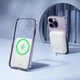 Power bank XO PR231 PD20W 10000 mAh с быстрой беспроводной зарядкой MagSafe и подставкой White - изображение 6