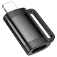 Перехідник адаптер HOCO UA31B Lightning to Type-C OTG adapter Black (6942007628105) - зображення 3