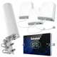 Мощный Усилитель связи и интернета (Lintratek KW20L-GDWL) + Всенаправленная Антенна - изображение 1