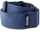 Ремень гитарный Dunlop D27-01NV 2" Ribbed Cotton Blue (R128173) - изображение 1
