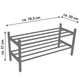 Полиця для взуття Casa Si Shoe Rack Bamboo (CS92307W04) - зображення 4