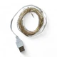 Світлодіодна гірлянда USB LED Крапля роси 2 штуки 10 м на 100 лампочок біле холодне світло - зображення 5