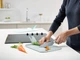 Разделочная доска Joseph Joseph CHOP2POT Plus Large светло-серый 60154 - изображение 2