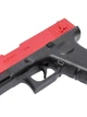 Іграшковий дитячий пістолет GLOCK з безпечними кулями, іграшковий глок з глушником поролоновими патронами - зображення 3
