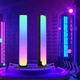 Светодиодные RGB панели 2шт с пультом 25см квадратные Черный - изображение 8