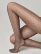 Колготы женские Conte Elegant Ce Fantasy Dots 2 р Коричневые (5904988521265) - изображение 4