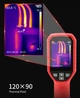 Цифровой профессиональный тепловизор UNI-T UTi120S IP54 (Красный) - изображение 8