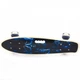 Скейт Пенни Борд Best Board S 70822 Со Светящимися Колесами череп - изображение 2