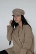 Кепи кашемировая D.Hats кофейного цвета - изображение 4