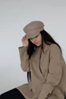 Кепи кашемировая D.Hats кофейного цвета - изображение 5