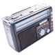 Радиоприемник Golon RX-382 с mp3 и фонариком коричневый - изображение 3