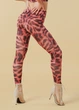 Лосини Grand Prix LUMI з кокеткою біфлекс, wild red, XS - изображение 2