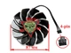 Вентилятор кулер для видеокарты Gigabyte GTX 1060 1070 mini itx 87 мм 4-pin T129215SU (PLD09210S12HH ) (№133.005) - изображение 3