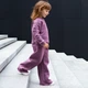 Джемпер для дівчаток Trendy Tot 03-01516 фіолетовий 116 см (6 років) - изображение 7