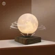 Настольный 3D магнитный ночник Луна на деревянной подставке 360 Magnetic Moon Lightt Model 2 14 см - изображение 5