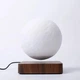 Настольный 3D магнитный ночник Луна на деревянной подставке 360 Magnetic Moon Lightt Model 2 14 см - изображение 2