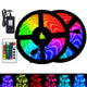 Світлодіодна стрічка LED RGB комплект 4.5 метра, різнобарвна - зображення 1