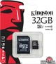 Карта памяти Kingston MicroSDHC 32GB Class 10 UHS-I + SD адаптер (SDC10G2/32GB) - изображение 3