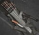Подарочный набор шампуров для BBQ VIKING CREATE в коже Вожак черный подарок мужу, куму, брату, другу, отцу, руководителю (LC-029) - изображение 8