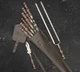 Подарочный набор шампуров для BBQ VIKING CREATE в коже Асгард темно коричневый подарок мужчине, куму, брату, другу, отцу, руководителю (LC-033) - изображение 3