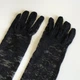 Довгі рукавички з квіткового мережива Honey Fashion Accessories S/M/L чорний (7-41) - зображення 6