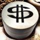 Гриндер для измельчения табака Grinder Black Dollar Silver - изображение 1