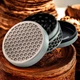 Гриндер для подрібнення тютюну D&K Grinder Honeycomb Silver - зображення 2