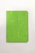 Обкладинка на паспорт-книжку "Літери" PDV-06 Color-it (6973795230508) Салатовий - зображення 1