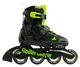 Ролики дитячі Rollerblade Microblade Black Green (28-32) - изображение 3