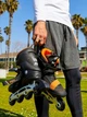 Ролики K2 FIT 80 Alu Black Orange 2021 (38) - зображення 5