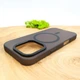 Чохол для Baseus Smoke case Matte with MagSafe для iPhone 16 Pro Black - зображення 2