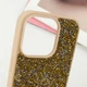 TPU чохол Bling World Rock Diamond для Apple iPhone 13 Pro (6.1") Gold - зображення 4