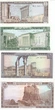 Набір банкнот Ліван набір із 7 банкнот 1980-1988 UNC 1, 5, 10, 25, 50, 100, 250 ліврів - зображення 2
