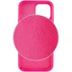Чохол Silicone Case Full Protective (AA) NO LOGO для Apple iPhone 14 Pro (6.1") Рожевий / Barbie pink - изображение 4
