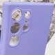 Чохол Silicone Cover Lakshmi Full Camera with Logo для Samsung Galaxy S25 Ultra Бузковий - зображення 6