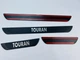 Накладки на пороги Volkswagen Touran 2003-2024 (черный хром-карбон) TAN24 - изображение 4