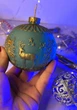 Силиконовая форма Новогодний елочный шар - изображение 6
