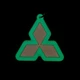Брелок светящийся Magic Shine Mitsubishi Желтый (15.25-11-5) - изображение 2
